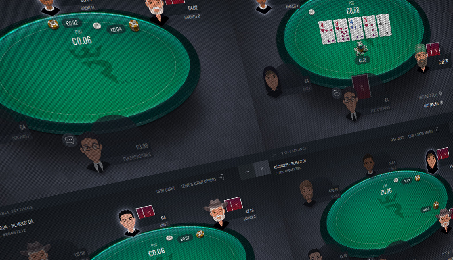 Run It Once Poker Platform